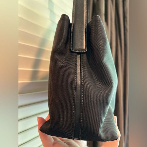 Coach Mercer Black Mini Bag in Leather and Nylon - Picture 3 of 9